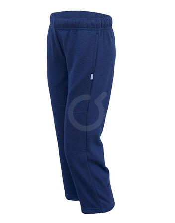 <p>Pantalon calentador. 2 bolsillos laterales. 1 bolsillo trasero con cierre. Cintura con elastico y cordon de ajuste. Rodillas reforzadas hasta la talla 10. Azul. Fleece perchado.</p>

<p>&nbsp;</p>
