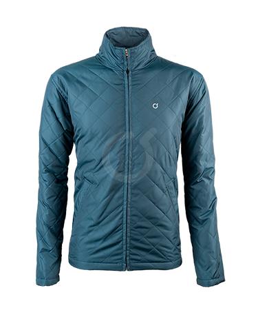 <p>Chompa de rombos. 2 bolsillos. Tela inteligente semipermeable.</p>
